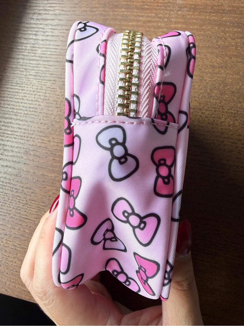 Stoney Clover Lane x Hello Kitty Bows Mini Pouch - Picture 5 of 16